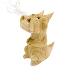 Medium Smoking Dragon Incense Burner