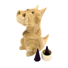 Medium Smoking Dragon Incense Burner